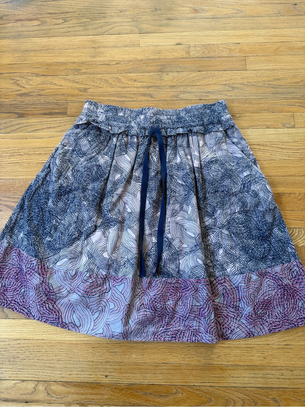 Marc by Marc Jacobs Pink Printed Skirt